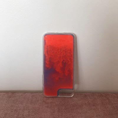 아이폰 방탄 그리터 하드 젤리 케이스(2Color)