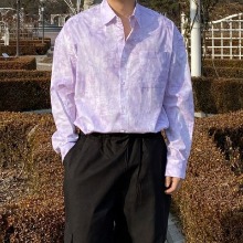[TOP] tiedye overfit shirt