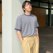silky stripe coloration tshirt